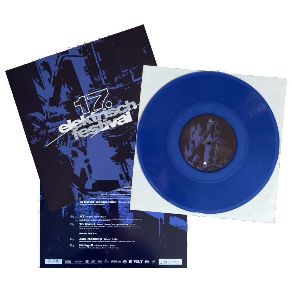 ELEKTRISCH FESTIVAL 17 (10" Vinyl, blau)
