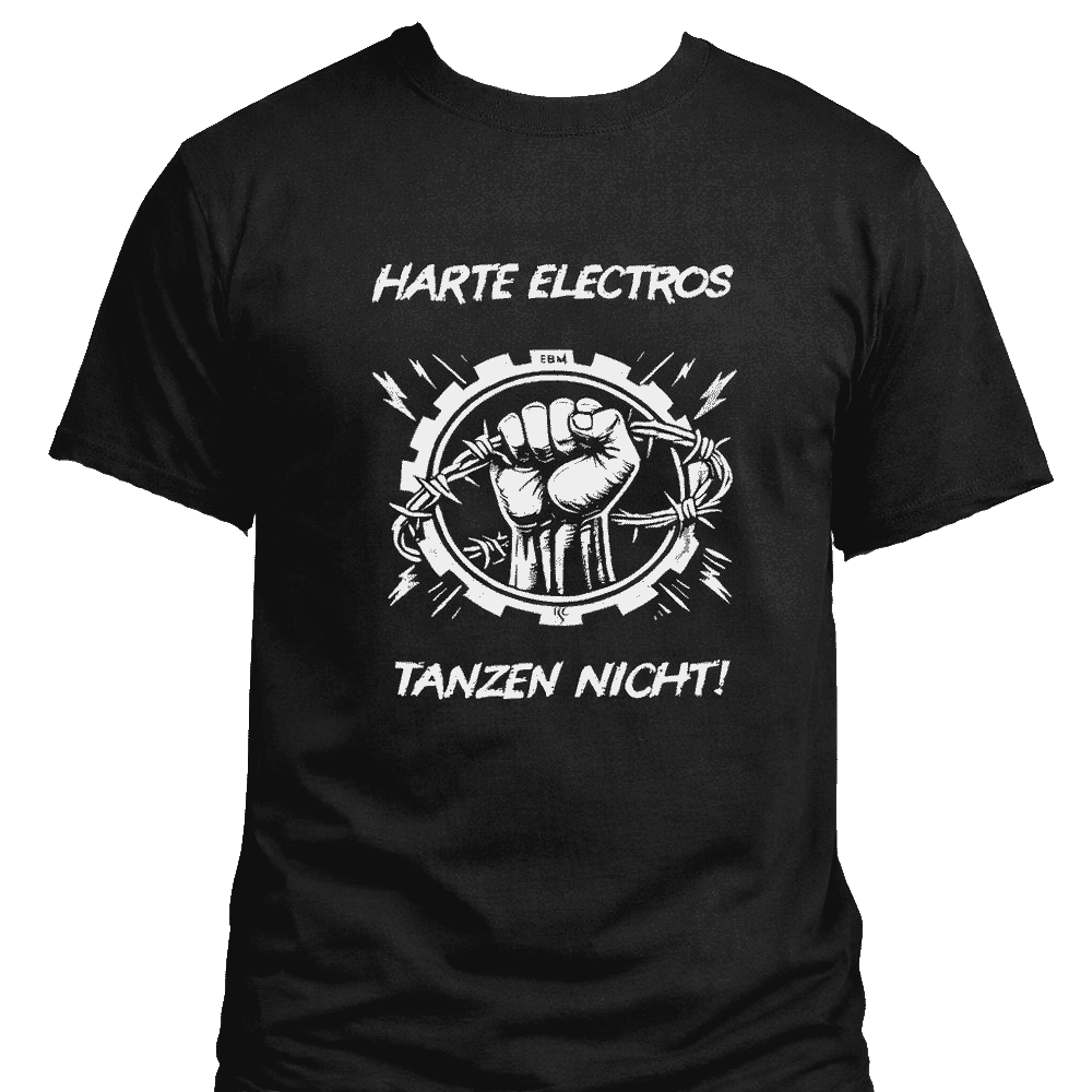 HARTE ELECTROS TANZEN NICHT! (T-Shirt, m/w)