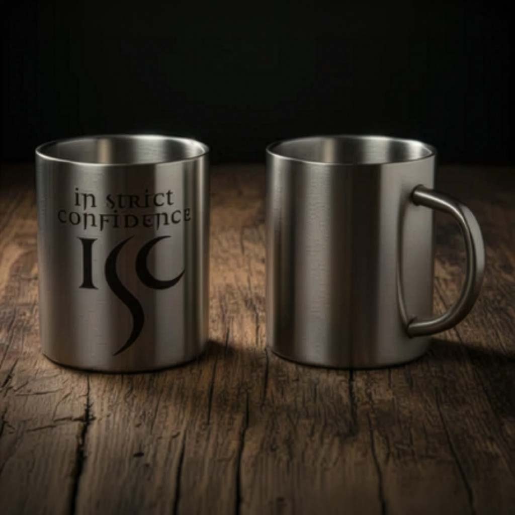 Tasse (Edelstahl, doppelwandig)